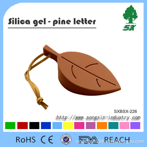 Colorful Cute Leaf Silicone Shower Door Stop